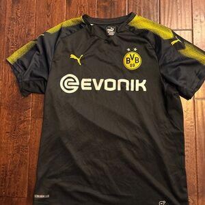 Puma BVB Black and Yellow Soccer Shirt